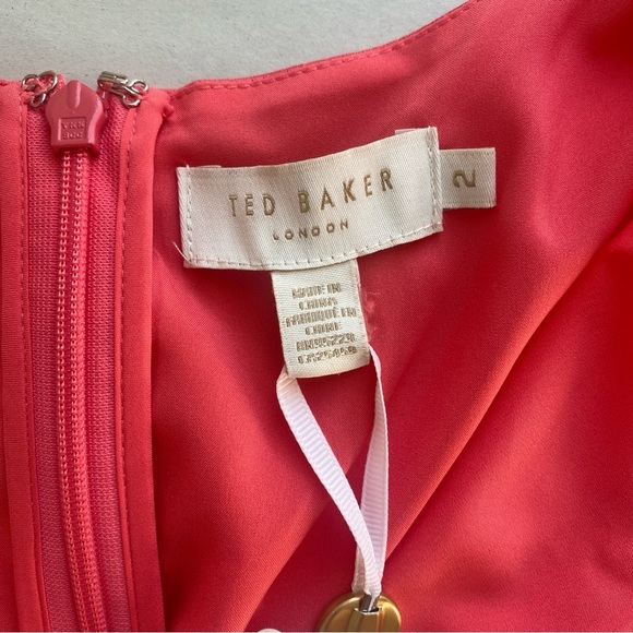 Ted Baker Pink Midi Dress - Picture 6 of 14